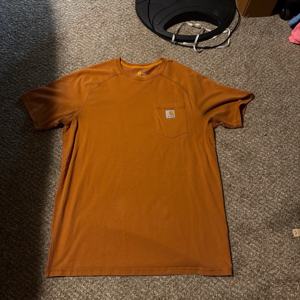 Carhartt Men's Rust Short Sleeve Tee